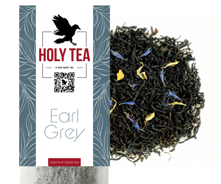 Чай чорний з бергамотом Holy Tea Earl Grey, 20 шт. х 3г HGTС0002 фото