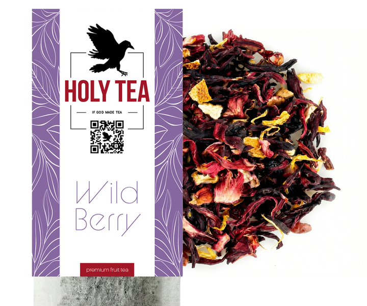 Чай фруктовий Holy Tea Wild Berry, 20 шт. х 3.5г HGTС0005 фото