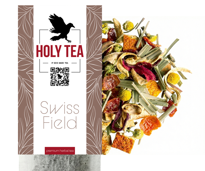 Чай трав'яний Holy Tea Swiss Field, 20 шт. х 3г HGTС0006 фото
